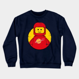 Red Spaceman Crewneck Sweatshirt